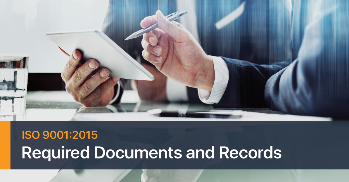 ISO 9001 Required Documents And Records | Free PDF